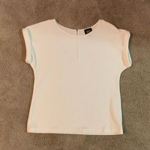 Ribbed Business Casual Blouse